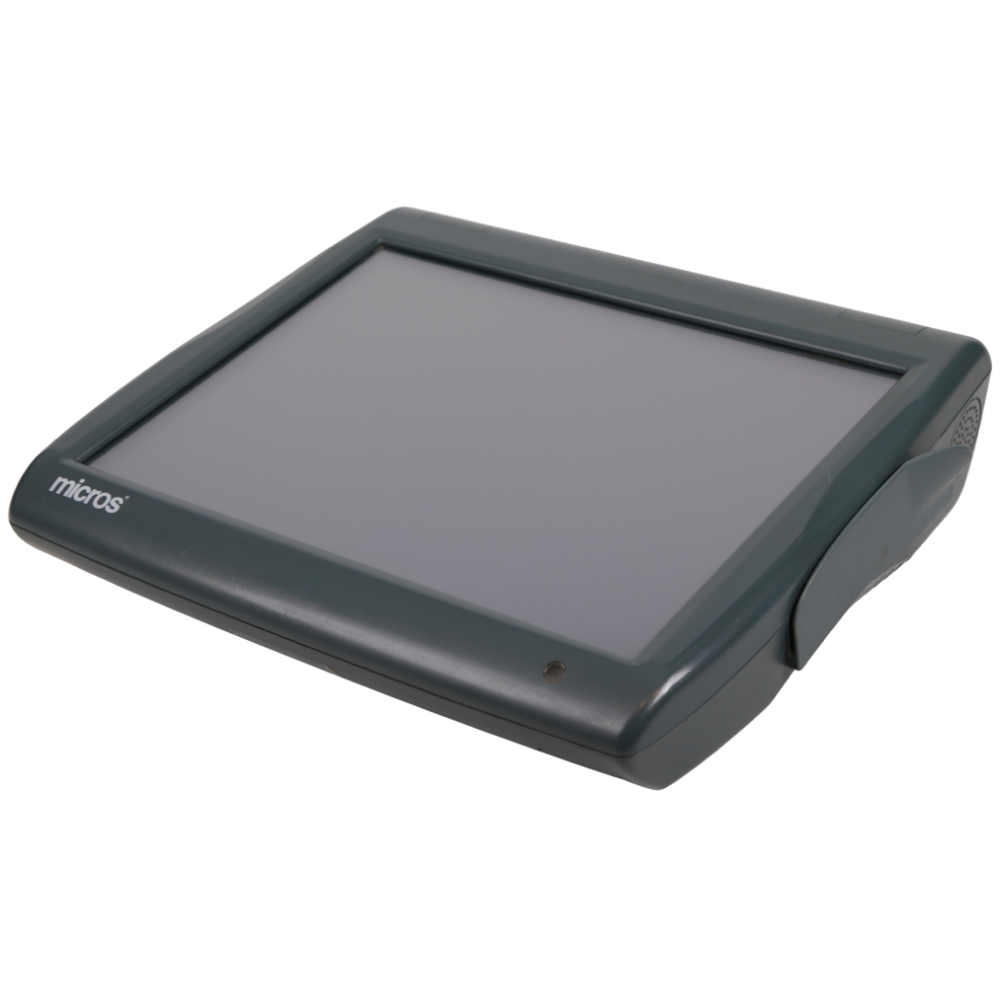Micros Workstation 5A, 15" Touch Display, Charcoal, 400814-102