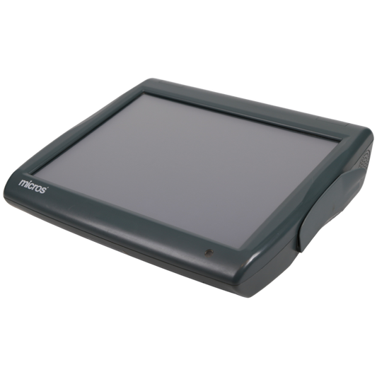 Micros Workstation 5A, 15" Touch Display, Charcoal, 400814-102