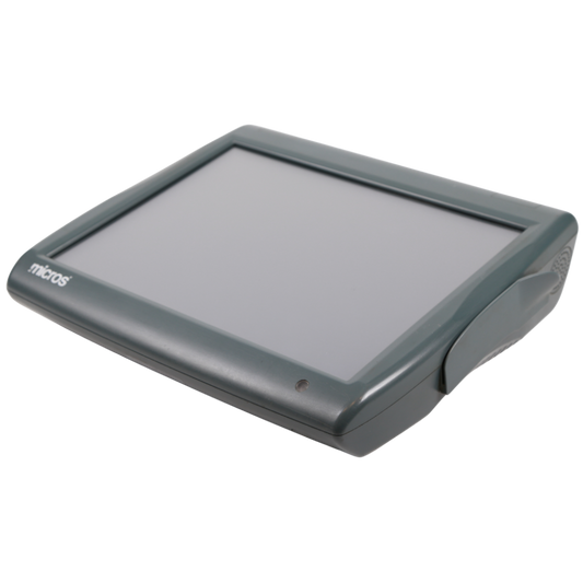 Micros Workstation 5A, 15" Touch Display, Speakers, MSR, Charcoal, 400814-104