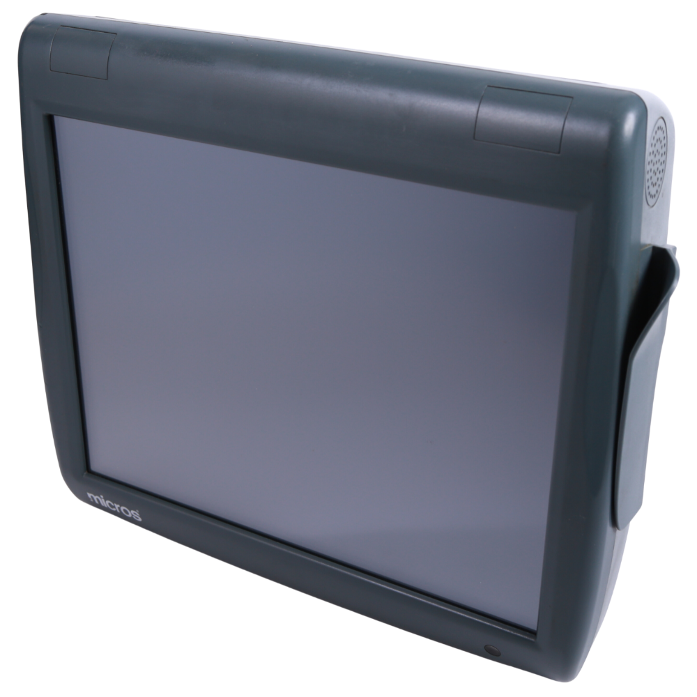 Micros Workstation 5A, 15" Touch Display, Speakers, MSR, Charcoal, 400814-104