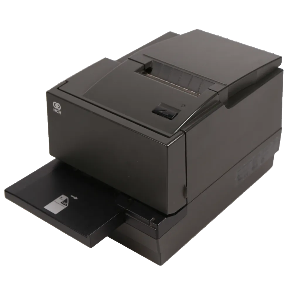 NCR RealPOS 7167 Receipt Printer; Slip Station, MICR, USB and RS232 Interfaces, Charcoal/CG1, 7167-2311