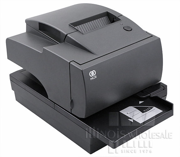 NCR RealPOS 7167 Receipt Printer; Slip Station, MICR, USB and RS232 Interfaces, Series II, Charcoal/CG1, 7167-6011
