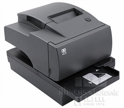 NCR RealPOS 7167 Receipt Printer; Slip Station, MICR, USB and RS232 Interfaces, Series II, Charcoal/CG1, 7167-6011