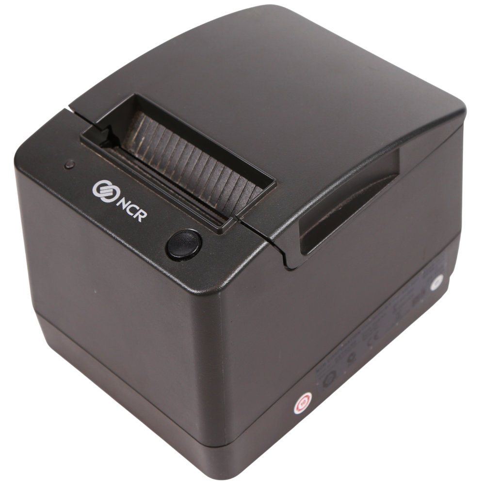 NCR RealPOS 7197 Series II Direct Thermal Printer; Knife, RS232 and USB Interfaces, Charcoal, 7197-6001