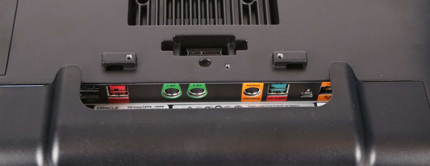 Oracle MICROS Workstation 625X Series 2, With MSR and Stand (Refurbished), 8202411 + 8205081