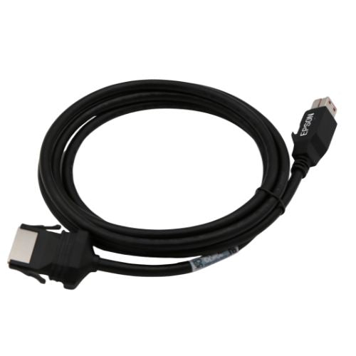 Epson Printer Cable; 24V Powered USB, 6ft, Black (New), EPSN-6PUSB-B