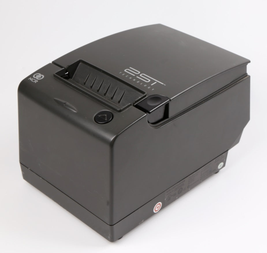NCR RealPOS 7198 Two-Sided Receipt Printer, USB and Serial Interfaces, Charcoal, 7198-2003