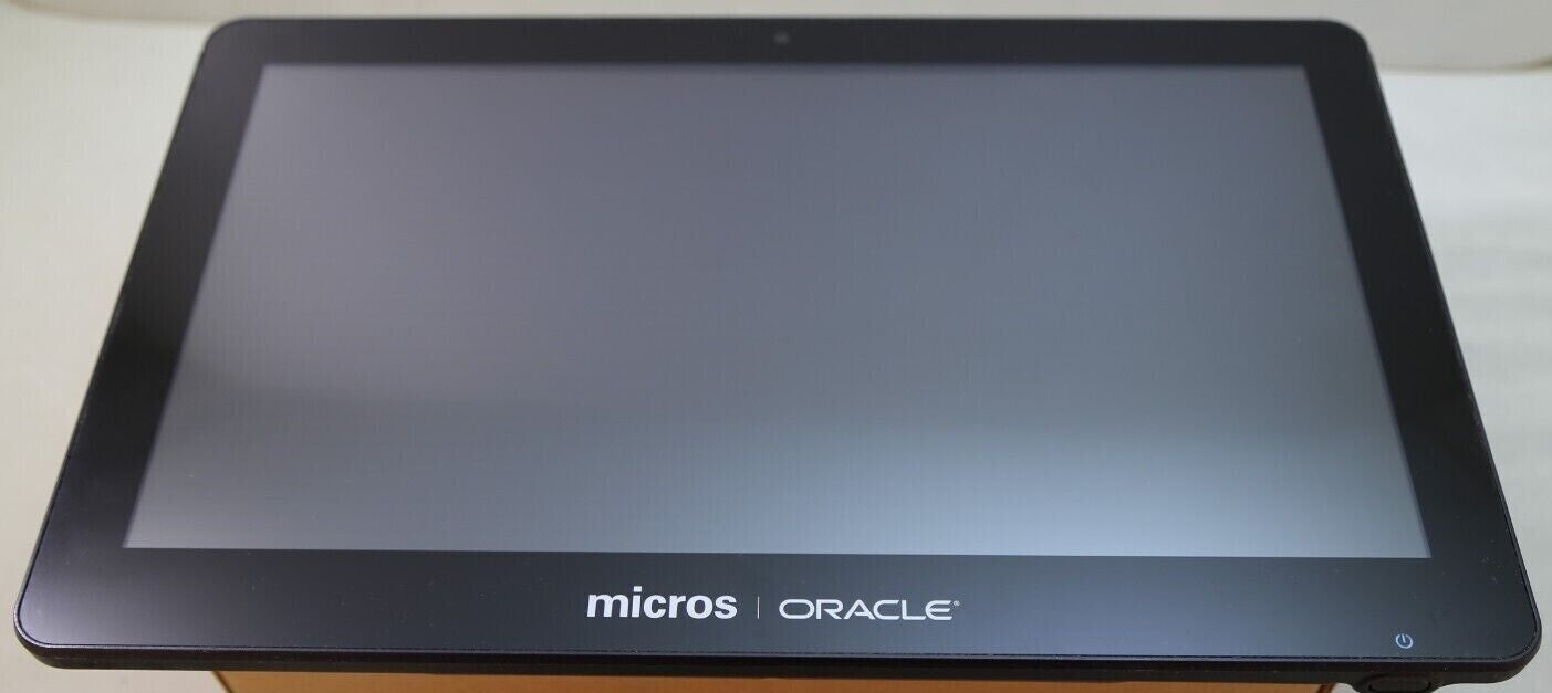 Oracle MICROS Workstation 610 Terminal; Intel Atom E3827 1.74GHz, 4GB RAM, 64GB SSD, Capacitive Display, Windows POSReady 7, with MSR, part number 7339597