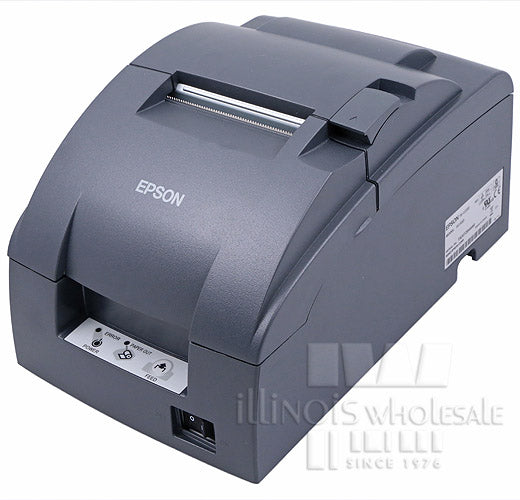 Epson Receipt Printer, Dot Matrix, Dark Grey / Charcoal, TM-U220B-C